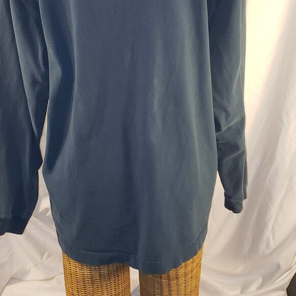 AXIS LA Men's Blue Long Sleeve Mock Turtleneck Size M - Picture 4 of 6